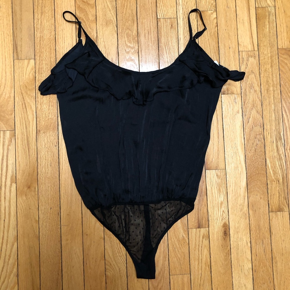 Free People Not Tired Ruffled Bodysuit - Picture 4 of 4
